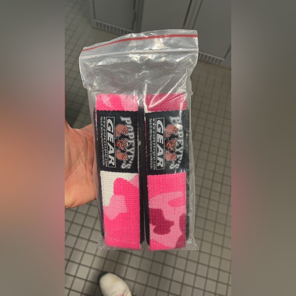 Popeyes weight lifting straps